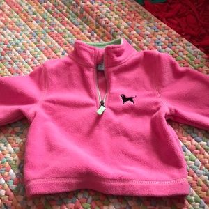 The Black Dog pink fleece